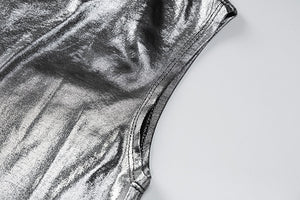 Robe courte moulante à une bretelle large sans manches Ola Chica - GUAPPAA