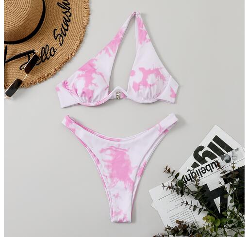 Bikini tanga bretelles asymétriques Solia - GUAPPAA