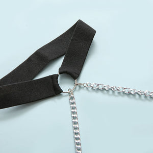 Body string transparent à collier et chaîne armaturé Quetsche - GUAPPAA