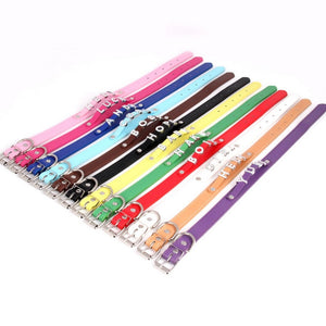 Collier soumise bondage bdsm personnalisable 1-9 lettres punk gothique Slave - GUAPPAA