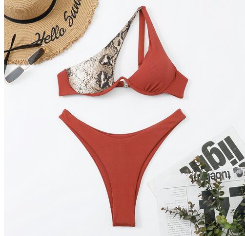 Bikini tanga bretelles asymétriques Solia - GUAPPAA