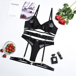 Lingerie transparente érotique et sensuelle ensemble sexy S M L XL Fruit de la passion - GUAPPAA