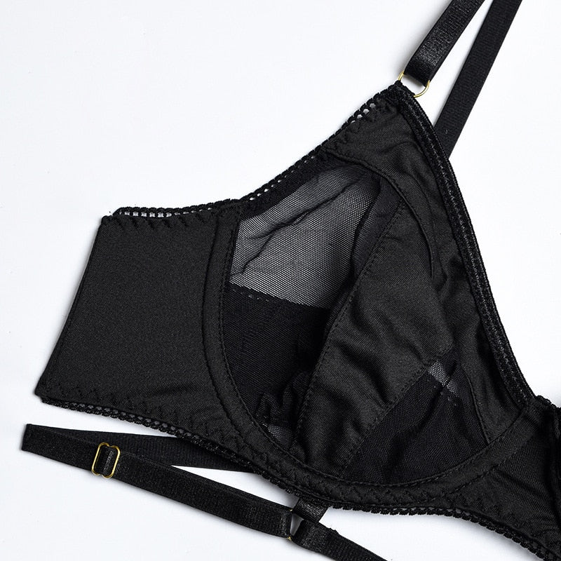 Lingerie transparente érotique et sensuelle ensemble sexy S M L XL Fruit de la passion - GUAPPAA
