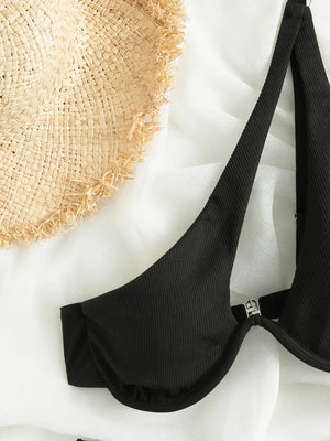 Bikini tanga bretelles asymétriques Solia - GUAPPAA