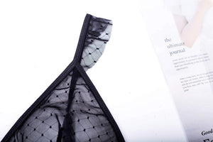 Body string harnais porte-jarretelles transparent S M L XL L'anneau - GUAPPAA