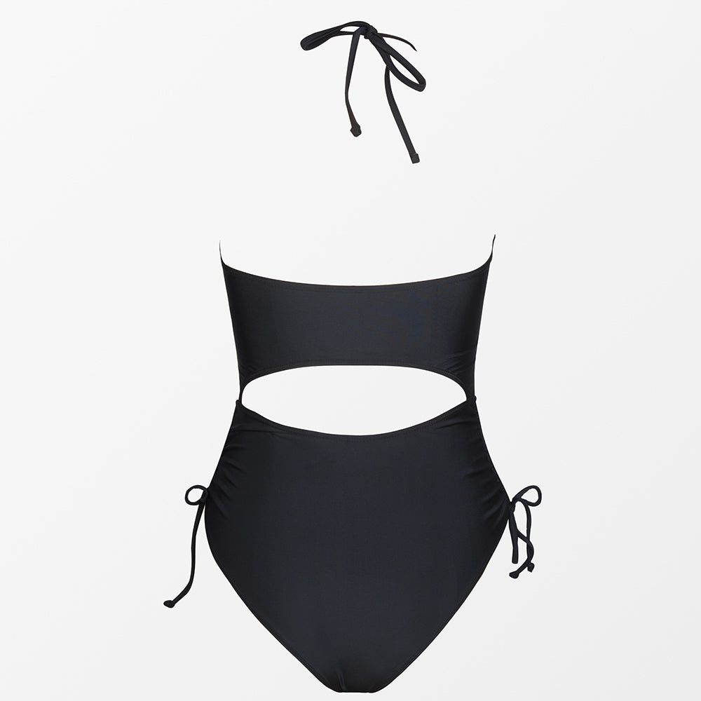 Maillot de bain une pièce sexy culotte liens croisés Sauzao - GUAPPAA