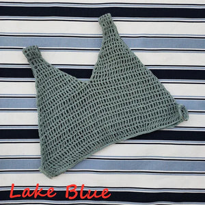 Crop top crochet tricoté de plage Cello - GUAPPAA