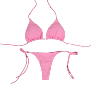 Mini bikini brésilien string ficelle triangle push-up l'Aola - GUAPPAA