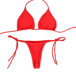 Mini bikini brésilien string ficelle triangle push-up l'Aola - GUAPPAA