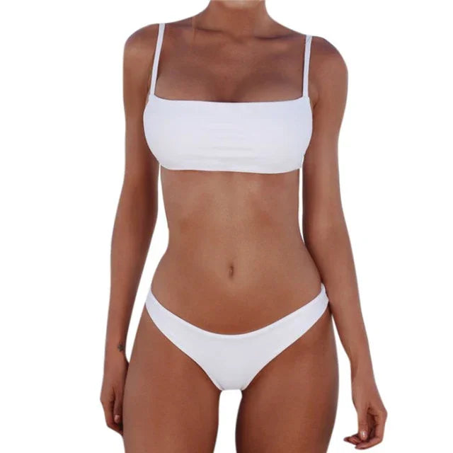 Bikini string tanga bandeau push-up Moorea - GUAPPAA