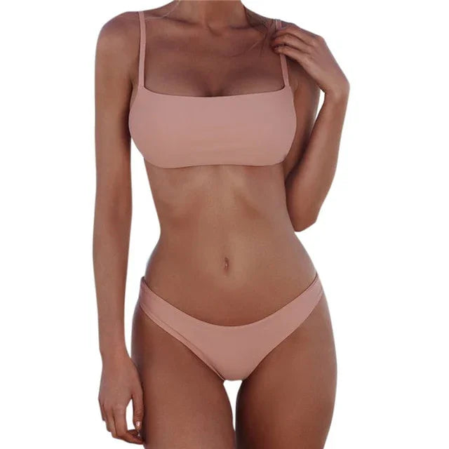 Bikini string tanga bandeau push-up Moorea - GUAPPAA