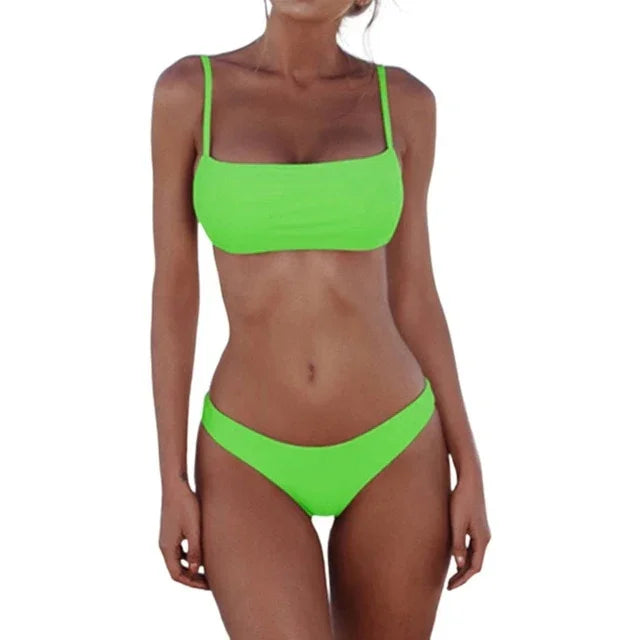 Bikini string tanga bandeau push-up Moorea - GUAPPAA
