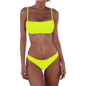 Bikini string tanga bandeau push-up Moorea - GUAPPAA