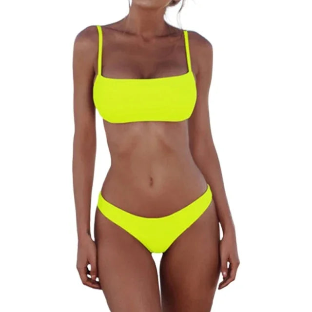 Bikini string tanga bandeau push-up Moorea - GUAPPAA