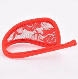 Cache-sexe micro string invisible qui tient tout seul en dentelle 10 couleurs Lapo - GUAPPAA