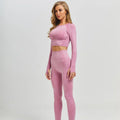 Legging et pull sport femme ensemble fitness crossfit S M L - GUAPPAA