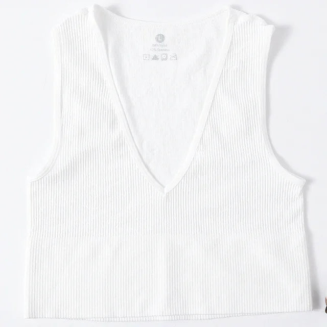 Haut crop-top vintage femme Vintie - GUAPPAA