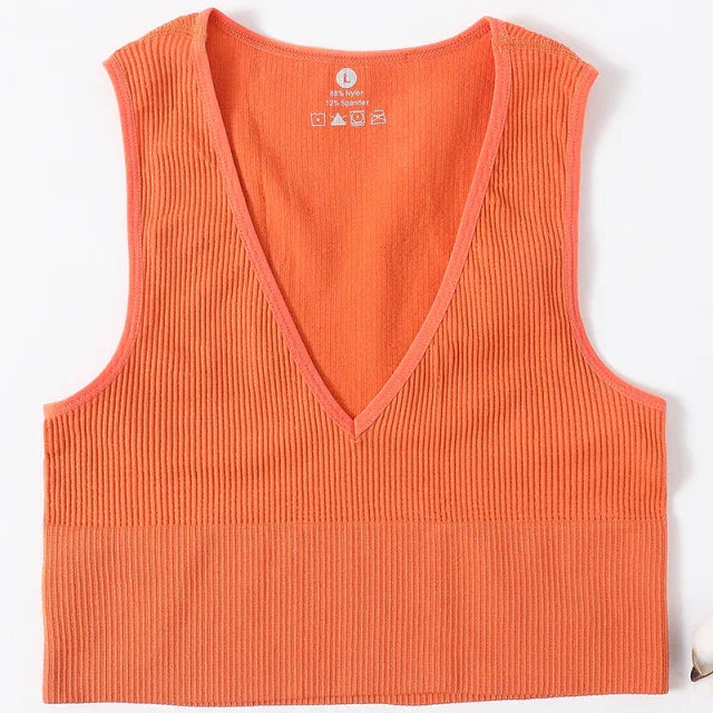 Haut crop-top vintage femme Vintie - GUAPPAA