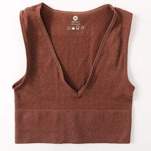 Haut crop-top vintage femme Vintie - GUAPPAA
