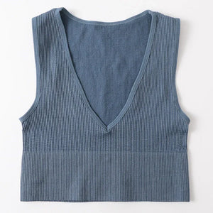 Haut crop-top vintage femme Vintie - GUAPPAA