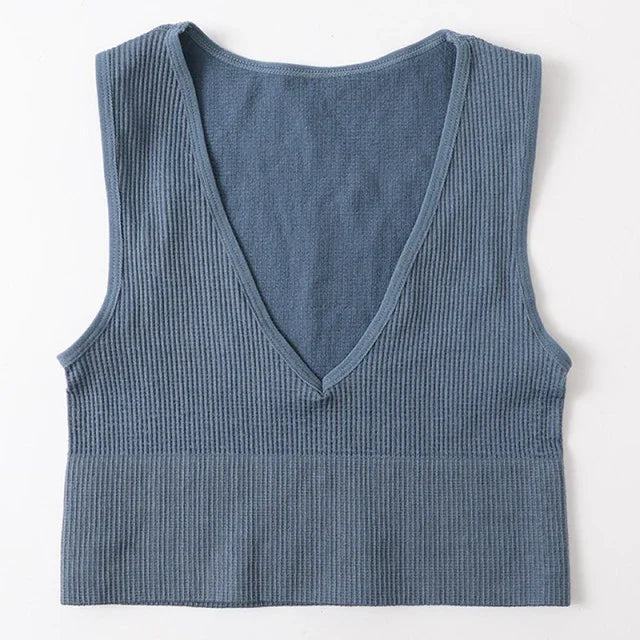 Haut crop-top vintage femme Vintie - GUAPPAA
