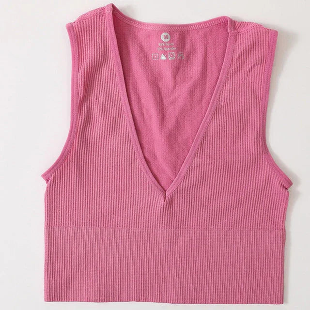 Haut crop-top vintage femme Vintie - GUAPPAA