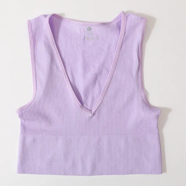 Haut crop-top vintage femme Vintie - GUAPPAA