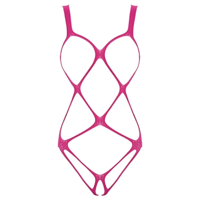 XS-XXL Body ficelle transparent sexy érotique ouvert - GUAPPAA