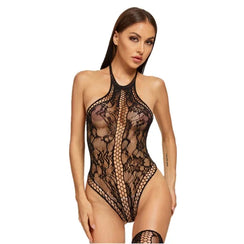 XS-XXL Body lingerie dentelle noir transparent sexy érotique ouvert - GUAPPAA