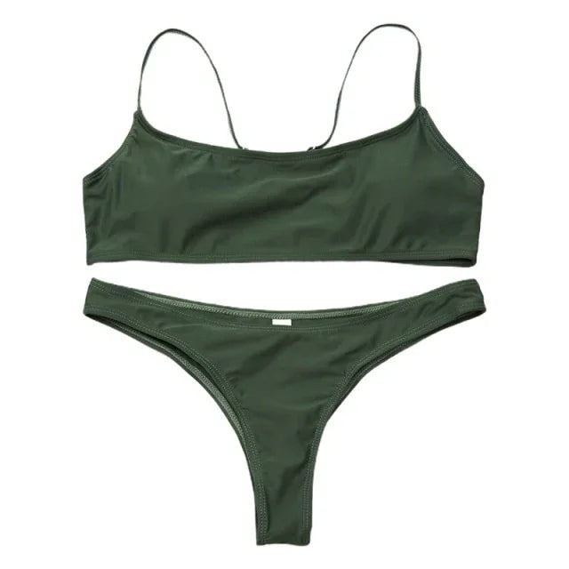 Bikini string tanga bandeau push-up Moorea - GUAPPAA