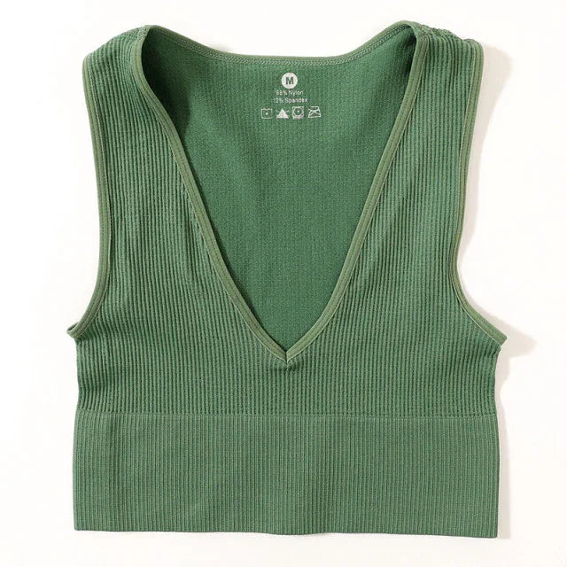Haut crop-top vintage femme Vintie - GUAPPAA