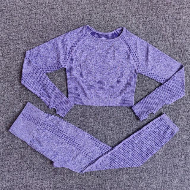 Legging et pull sport femme ensemble fitness crossfit S M L - GUAPPAA