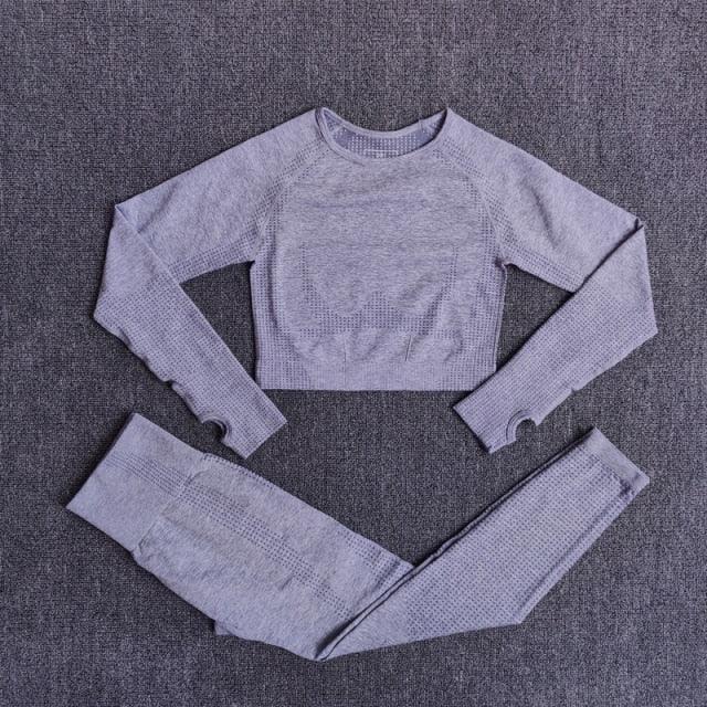 Legging et pull sport femme ensemble fitness crossfit S M L - GUAPPAA