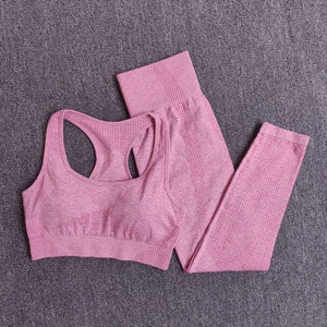 Crop top legging long fitness femme deux pièces sport crossfit Perfomax - GUAPPAA