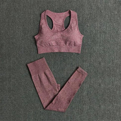 Crop top legging long fitness femme deux pièces sport crossfit Perfomax - GUAPPAA