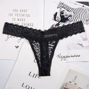 S-5XL L'Allure string tanga dentelle femme transparent - GUAPPAA