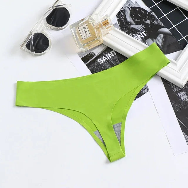 String confortable sans couture taille basse femme S M L - GUAPPAA