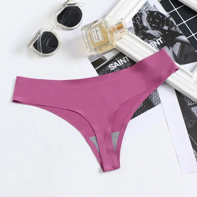 String confortable sans couture taille basse femme S M L - GUAPPAA