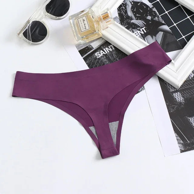 String confortable sans couture taille basse femme S M L - GUAPPAA
