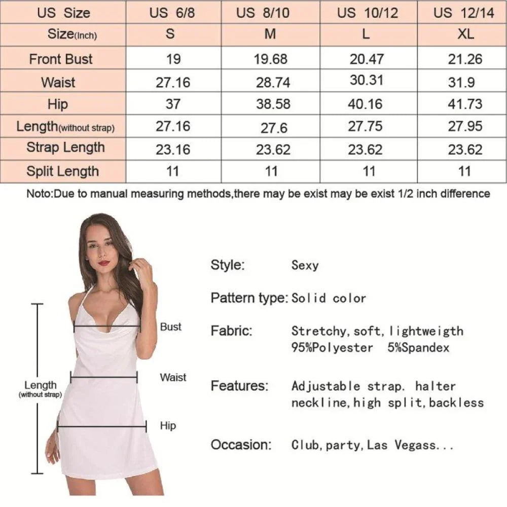 Mini robe fendue courte dos nu décolleté profond plissé Empire S-XL - GUAPPAA