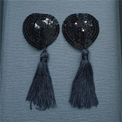 Nippie's à sequins et pompons en coeur accessoires sexy érotique - GUAPPAA