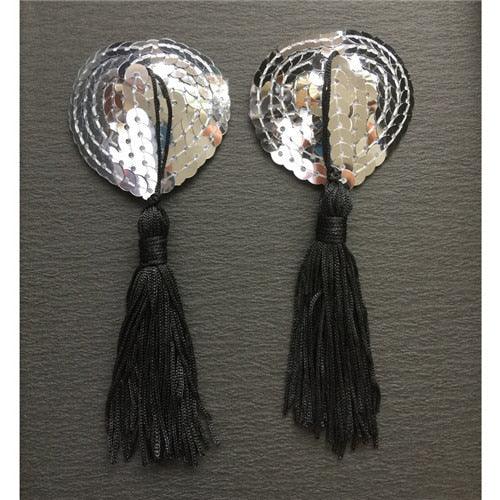 Nippie's à sequins et pompons en coeur accessoires sexy érotique - GUAPPAA